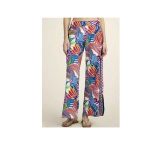 TRINA TURK PARADISE PLUME ROLL TOP PANT SMALL NWT